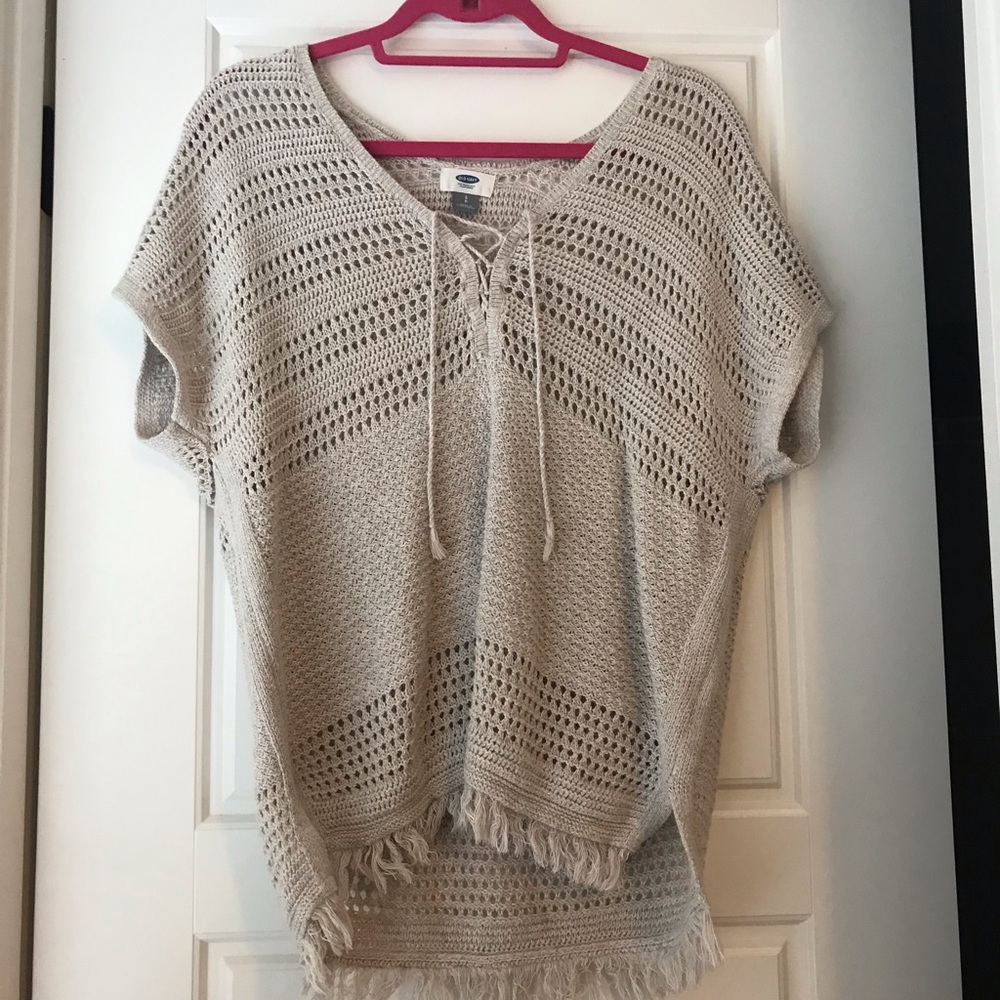Old Navy beige sweater